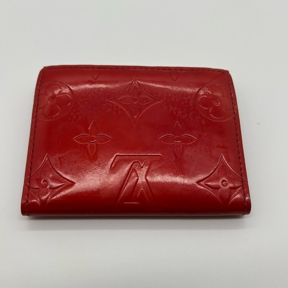 Louis Vuitton Vernis coin purse kiddos red - Picture 3 of 9